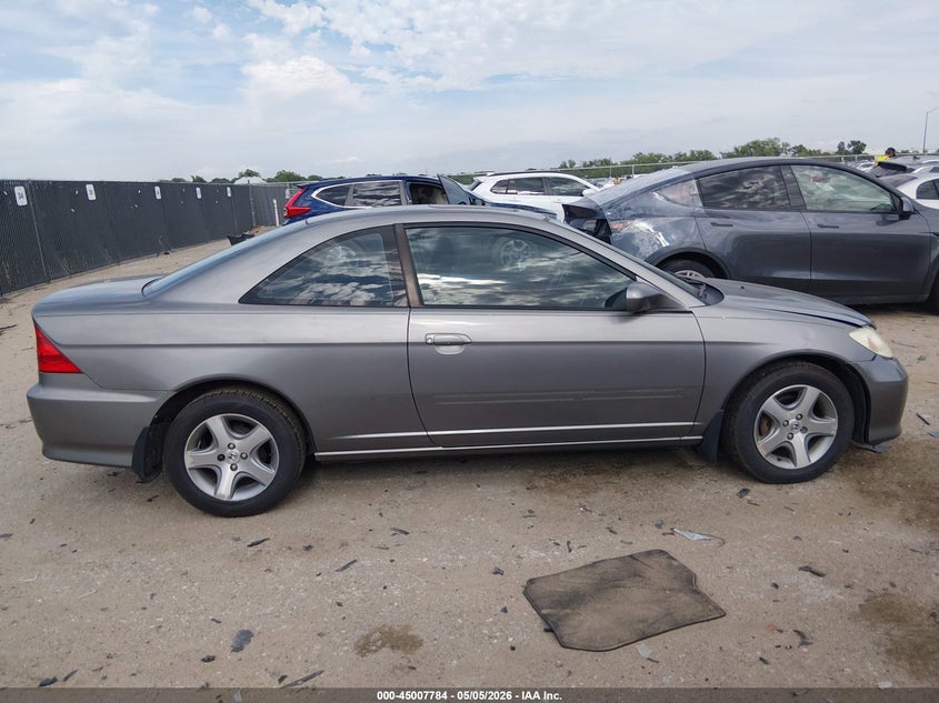 2004 HONDA CIVIC COUPE 1.7L I-4 VVT, 127HP