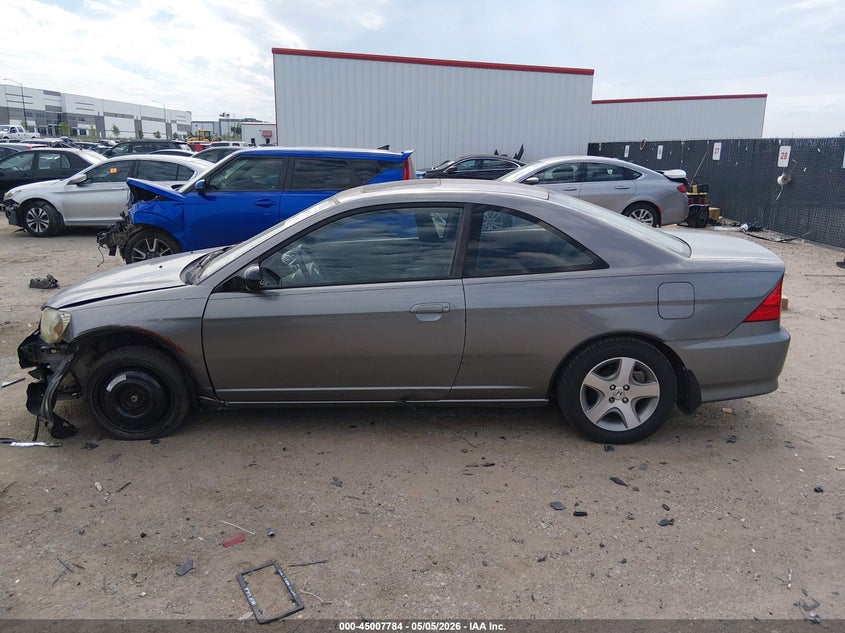 2004 HONDA CIVIC COUPE 1.7L I-4 VVT, 127HP