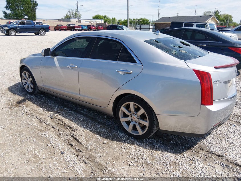 2013 CADILLAC ATS SEDAN 2.5L I-4 DI, DOHC, VVT, 202HP