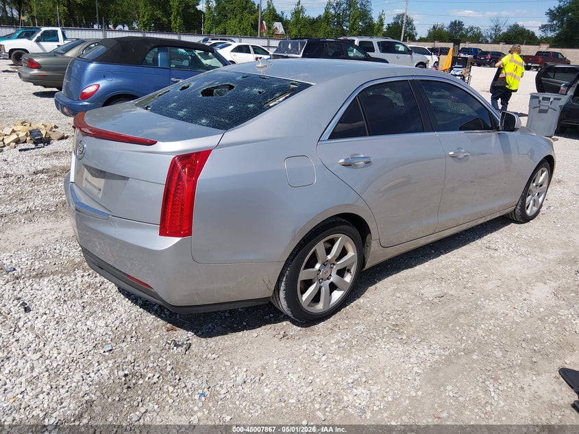 2013 CADILLAC ATS SEDAN 2.5L I-4 DI, DOHC, VVT, 202HP