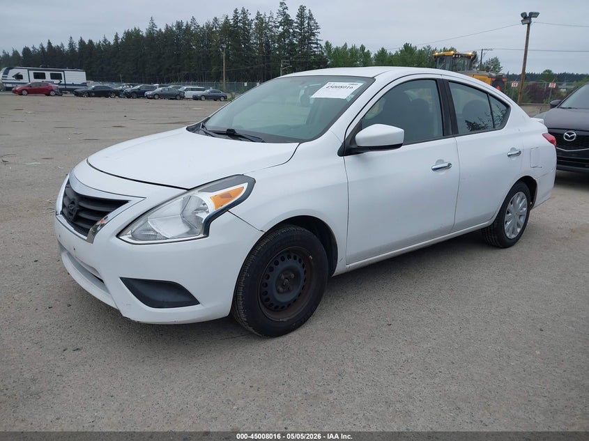 Vin: 3n1cn7ap2hl842617, lot: 45505481, nissan versa 1.6 sv 20172