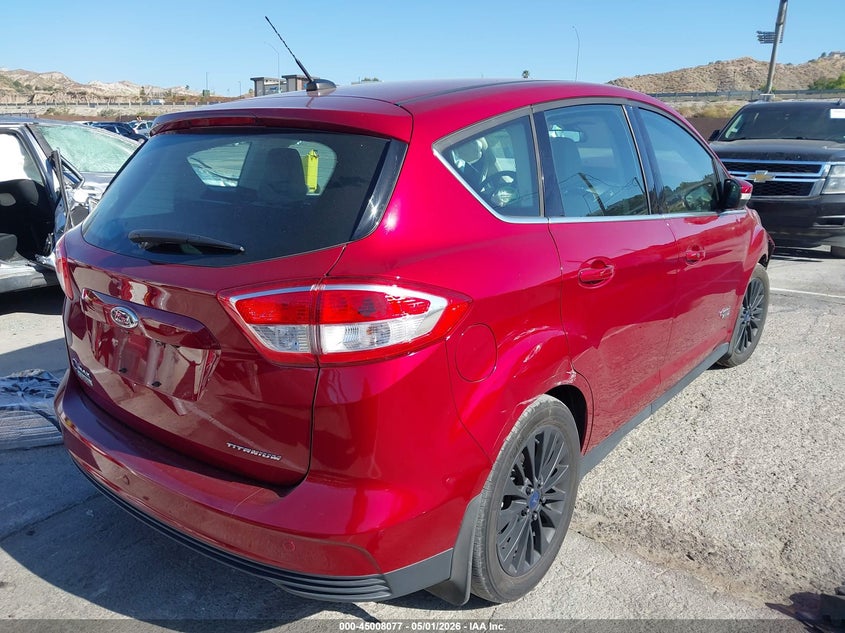 Vin: 1fadp5fu3hl103787, lot: 45505542, ford c-max energi titanium 20174
