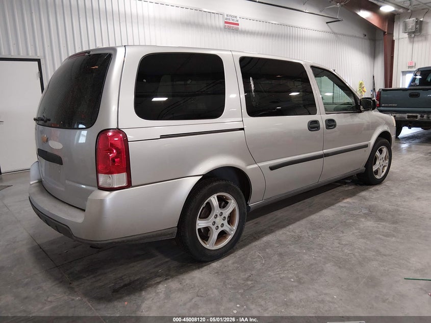 2008 CHEVROLET UPLANDER VAN 3.9L V-6 VVT, 240HP