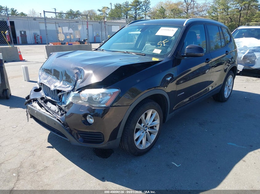 Vin: 5uxwx9c58f0d58698, lot: 45505601, bmw x3 xdrive28i 20152