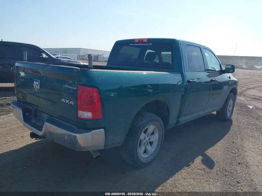 Vin: 3c6rr7kg8lg204682, lot: 45505620, ram 1500 classic tradesman  4x4 5'7 box 20204