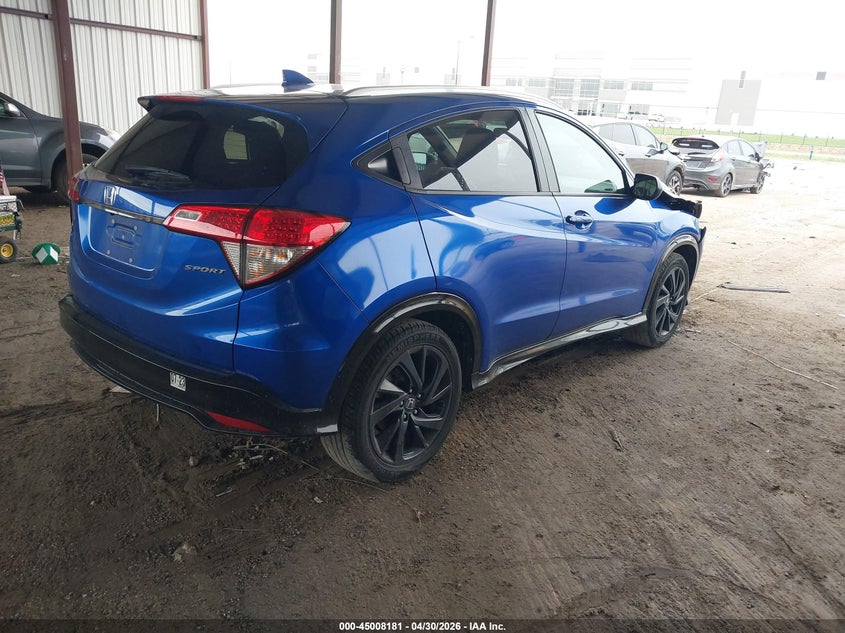 VIN 3CZRU5H14MM731145 2021 HONDA HR-V 2WD SPORT