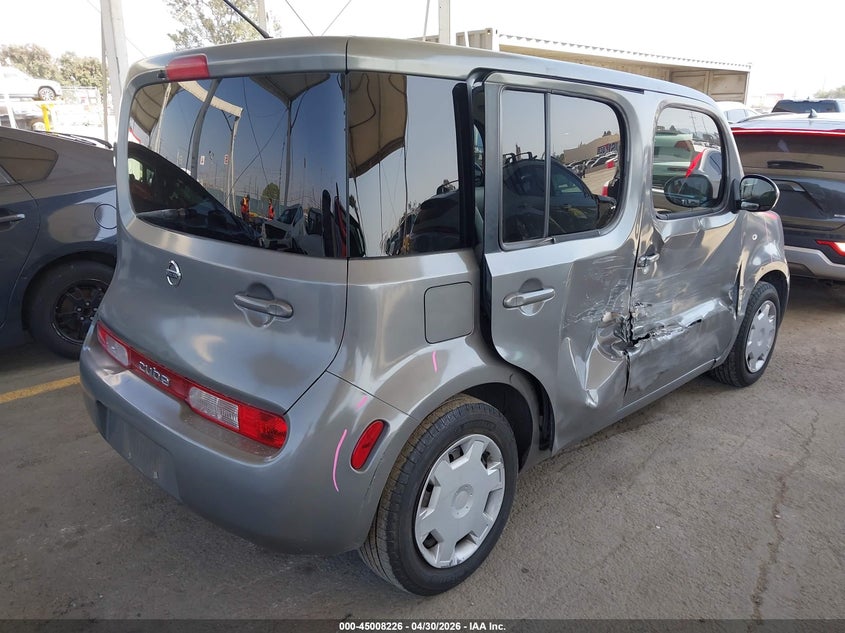 Vin: jn8az2kr5at161949, lot: 45505691, nissan cube 1.8s 20104