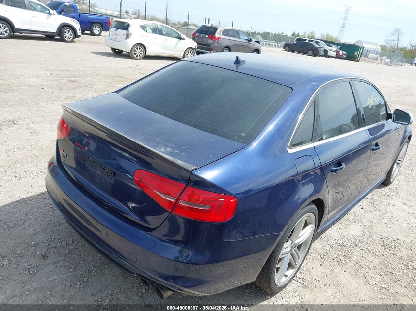Vin: waudgafl0da126148, lot: 45505772, audi s4 3.0t premium plus 20134
