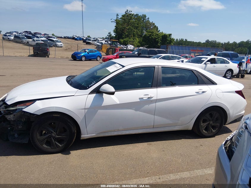 VIN 5NPLM4AG7NH059609 2022 HYUNDAI ELANTRA SEL