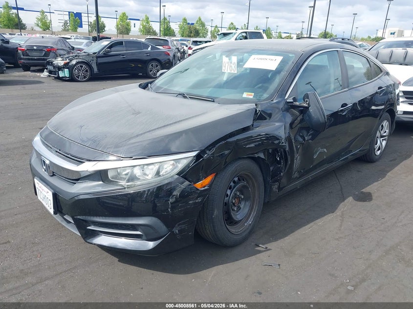 2HGFC2F55HH561982 2017 HONDA CIVIC LX photo 1