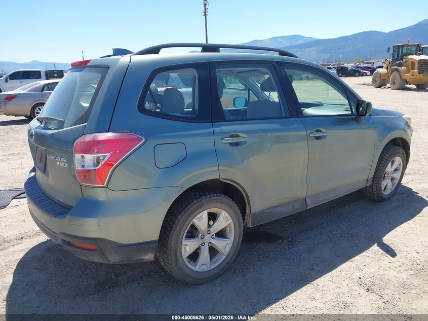 Vin: jf2sjabc0gh529335, lot: 45506091, subaru forester 2.5i 20164