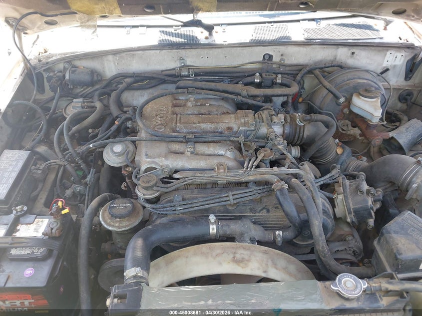 1991 Toyota Pickup 1/2 Ton Ex Lng Whlbse Dlx VIN: JT4VN93D1M5020955 Lot: 45008681