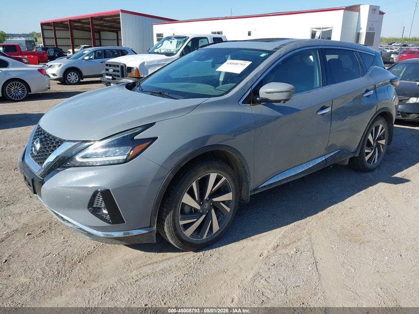 VIN 5N1AZ2CS3NC120654 2022 NISSAN MURANO SL INTELLIGENT AWD