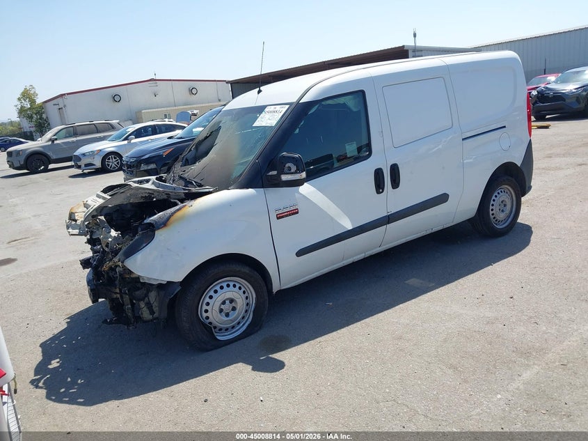 Vin: zfbhrfab9m6v29366, lot: 45506279, ram promaster city tradesman 20212