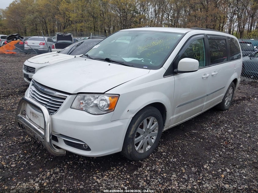 Vin: 2c4rc1bg1gr289274, lot: 45506285, chrysler town & country touring 20162