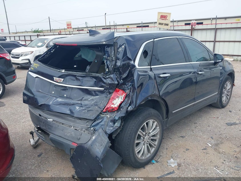 Vin: 1gyknbrs3hz215058, lot: 45506346, cadillac xt5 luxury 20174