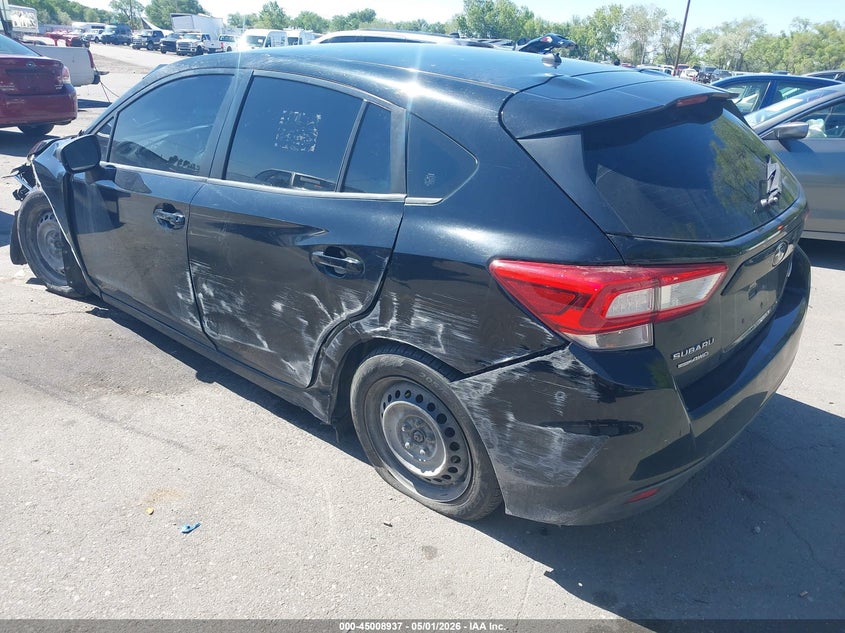 Vin: 4s3gtaa60j3723541, lot: 45506402, subaru impreza 2.0i 20183