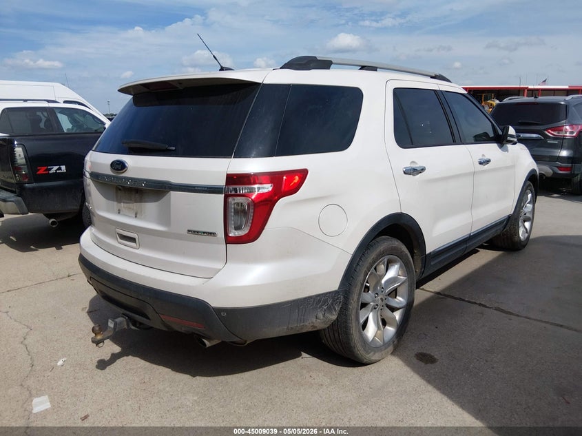 Vin: 1fm5k7f87dgc60071, lot: 45506522, ford explorer limited 20134