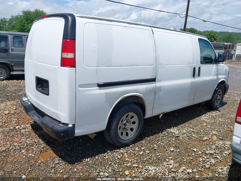 Vin: 1gcsgafx1c1143312, lot: 45506616, chevrolet express 1500 work van 20124