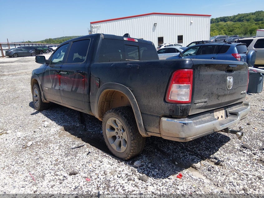 Vin: 1c6rrffg7mn644745, lot: 45506683, ram 1500 big horn  4x4 5'7 box 20213