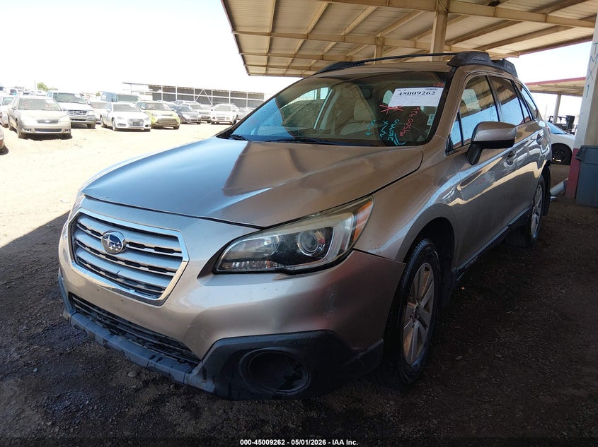 Vin: 4s4bsaccxf3260990, lot: 45506745, subaru outback 2.5i premium 20152