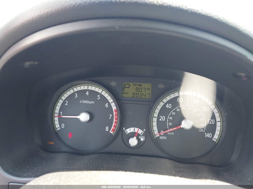 2009 Kia Rio VIN: KNACE223996553372 Lot: 45009296