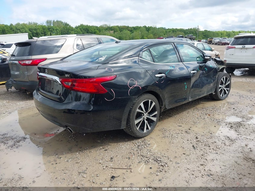 Vin: 1n4aa6ap8hc444078, lot: 45506811, nissan maxima 3.5 sv 20174