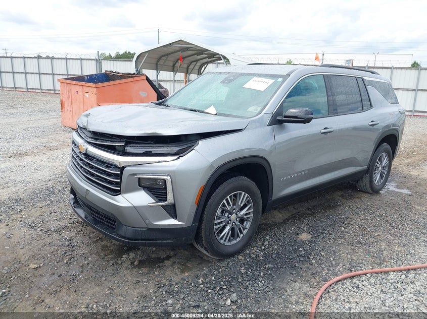 2025 Chevrolet Traverse Fwd Lt 1GNERGRS1SJ305147 photo 1