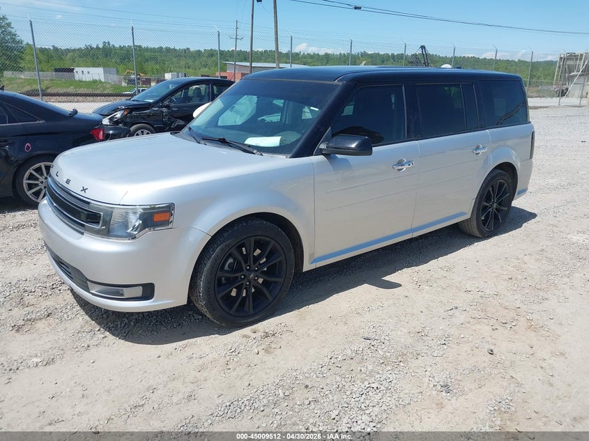 Vin: 2fmgk5c82gba19564, lot: 45506995, ford flex sel 20162
