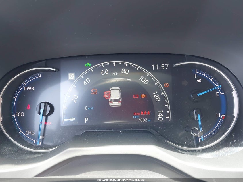 VIN JTMMWRFV8SD302686 2025 TOYOTA RAV4 HYBRID LE