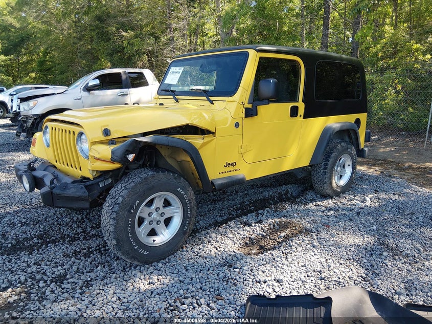 2006 Jeep Wrangler Unlimited 1J4FA44S06P719348 photo 1