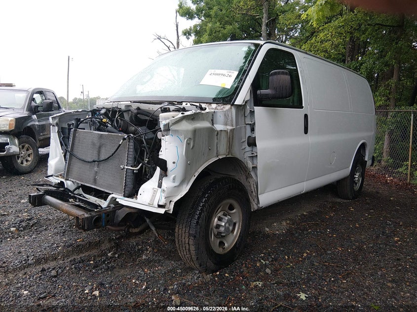 Vin: 1gcwgaff1h1192400, lot: 45507109, chevrolet express 2500 work van 20172