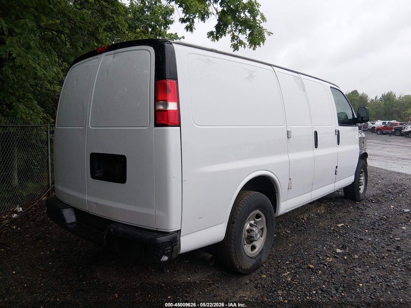 Vin: 1gcwgaff1h1192400, lot: 45507109, chevrolet express 2500 work van 20174