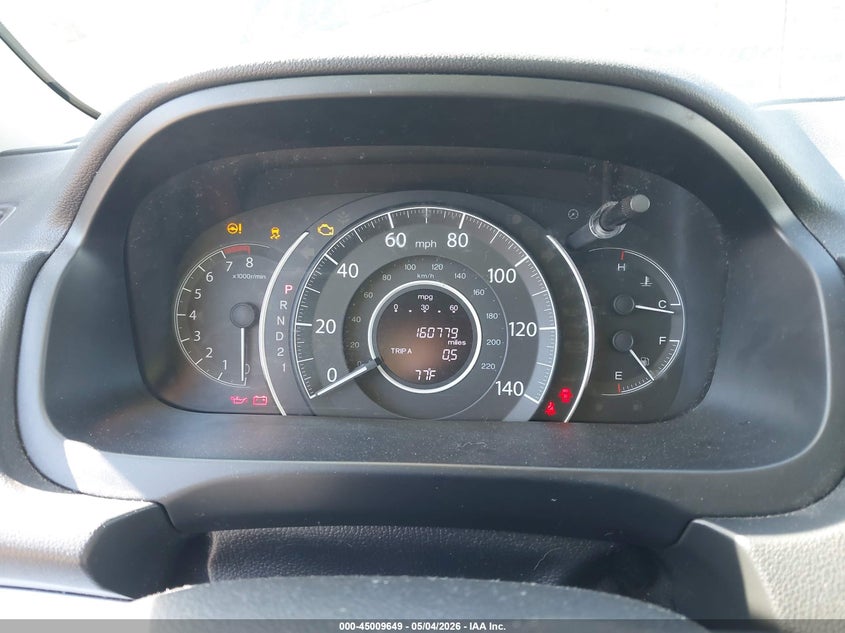 2012 HONDA CR-V SPORT UTILITY VEHICLE 2.4L I-4 DOHC, VVT, 185HP