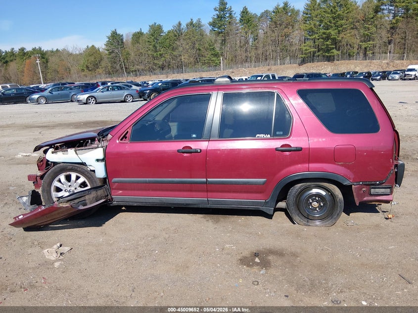 2006 HONDA CR-V SPORT UTILITY VEHICLE 2.4L I-4 DOHC, VVT, 156HP