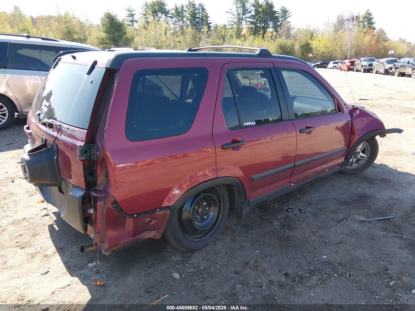 2006 HONDA CR-V SPORT UTILITY VEHICLE 2.4L I-4 DOHC, VVT, 156HP