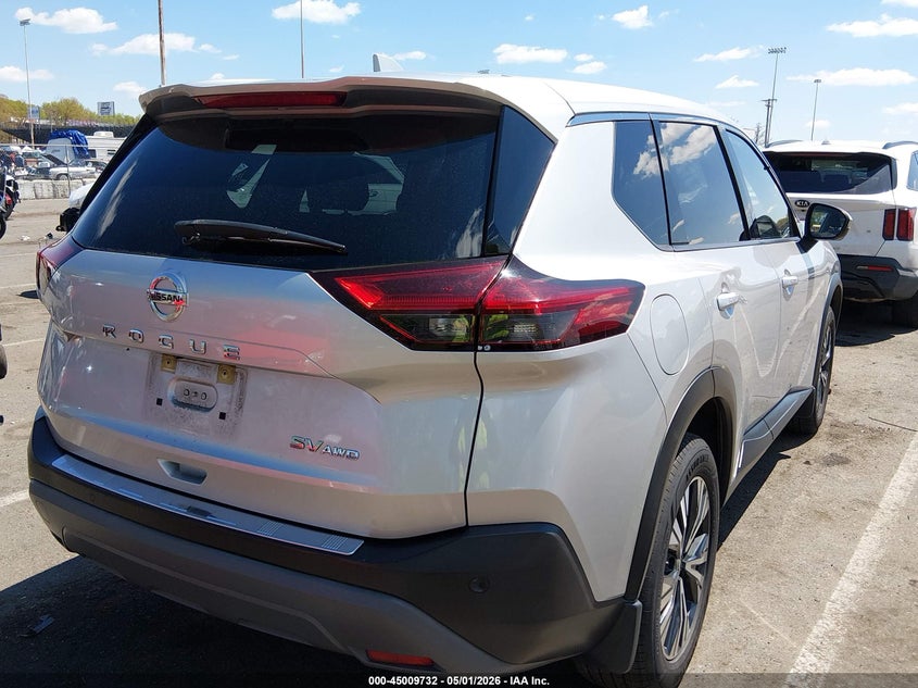 2021 NISSAN ROGUE auction photo 4