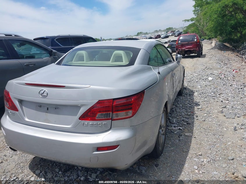 Vin: jthff2c29a2507243, lot: 45507249, lexus is 250c 20104