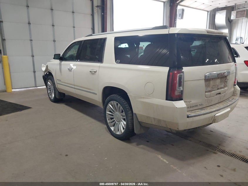 Vin: 1gks2jkj5fr719820, lot: 45507270, gmc yukon xl 1500 denali 20153