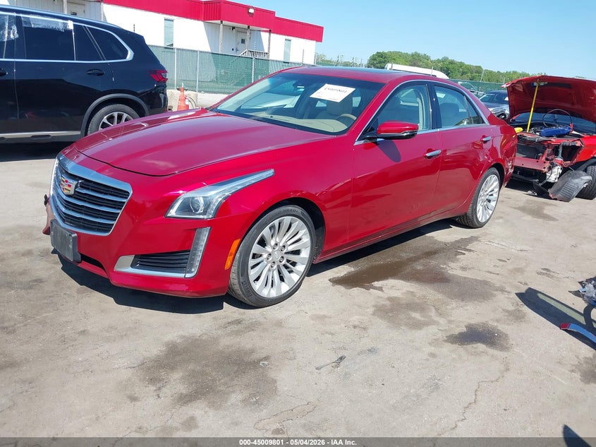 Vin: 1g6ax5sx6g0127551, lot: 45507284, cadillac cts luxury collection 20162