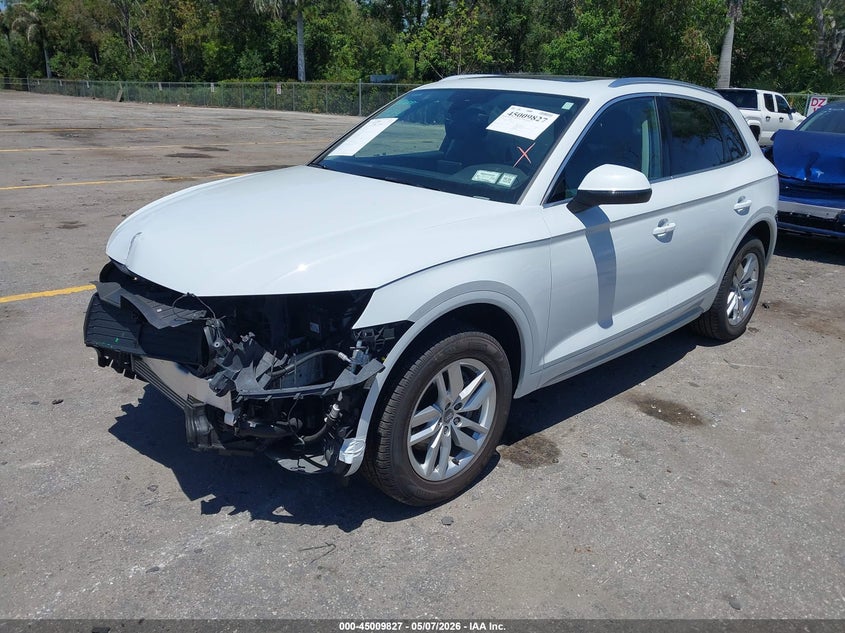 Vin: wa1anafy3l2092717, lot: 45507310, audi q5 premium 45 tfsi quattro s tronic 20202