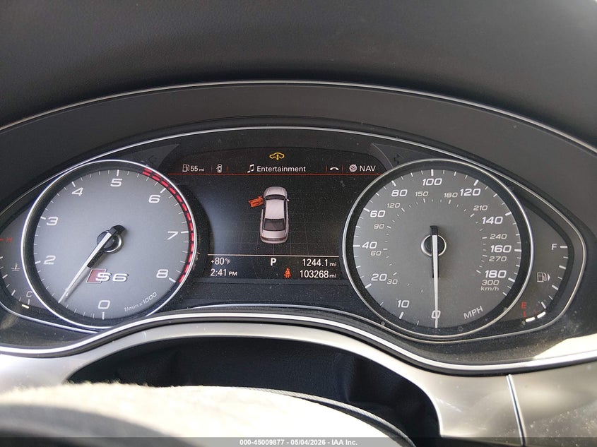 2015 Audi S6 4.0T VIN: WAUF2AFC5FN005635 Lot: 45009877