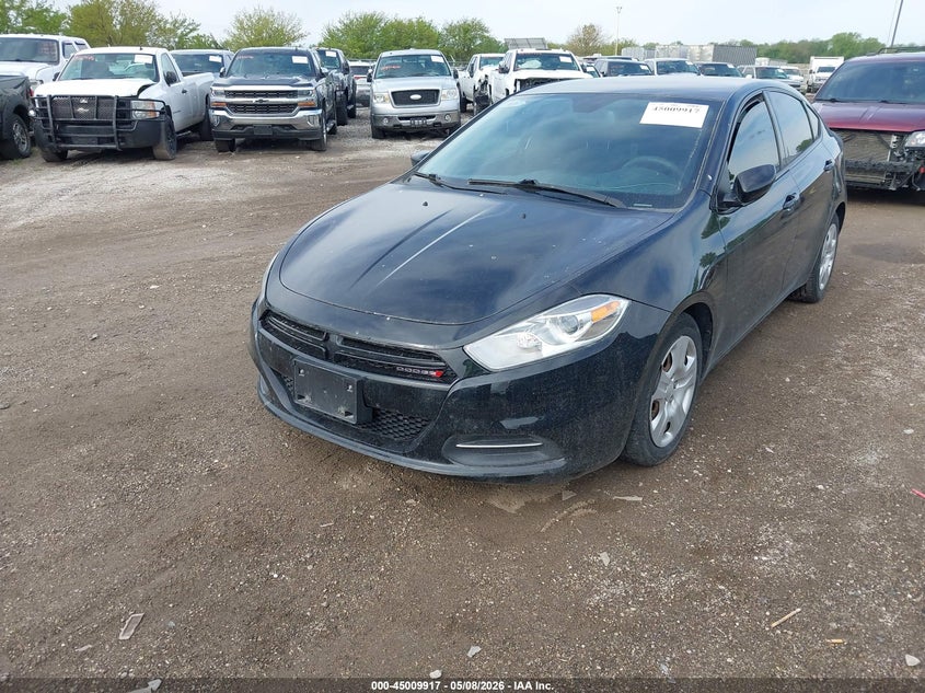 Vin: 1c3cdfaa2fd404600, lot: 45507400, dodge dart se 20152