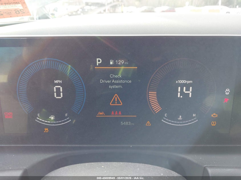 2025 Hyundai Santa Cruz Sel VIN: 5NTJBDDE3SH144032 Lot: 45009949