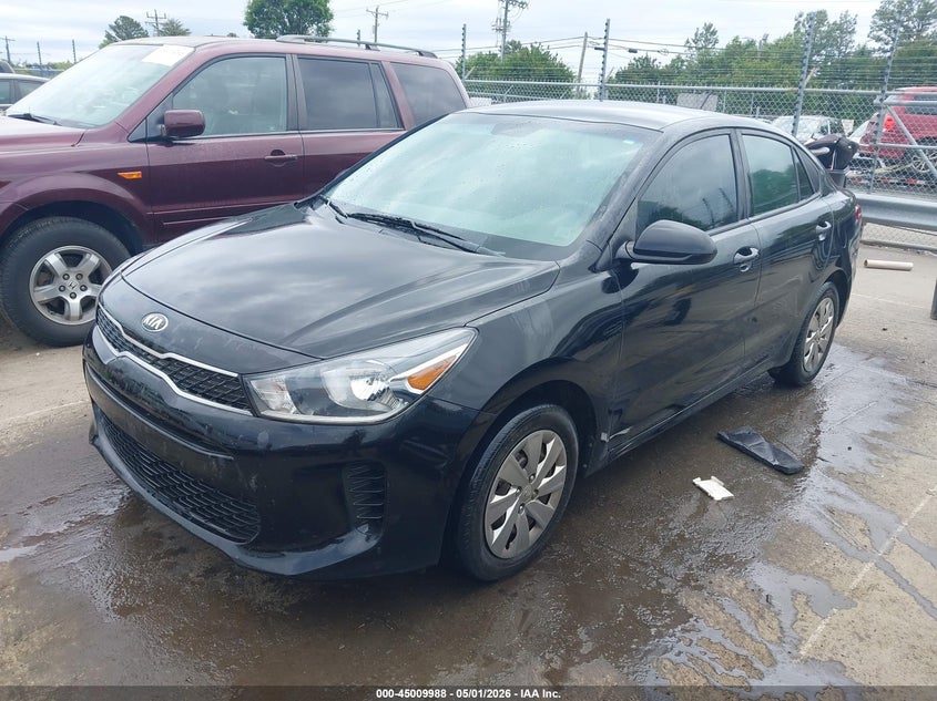 Vin: 3kpa24abxje055103, lot: 45507471, kia rio lx 20182