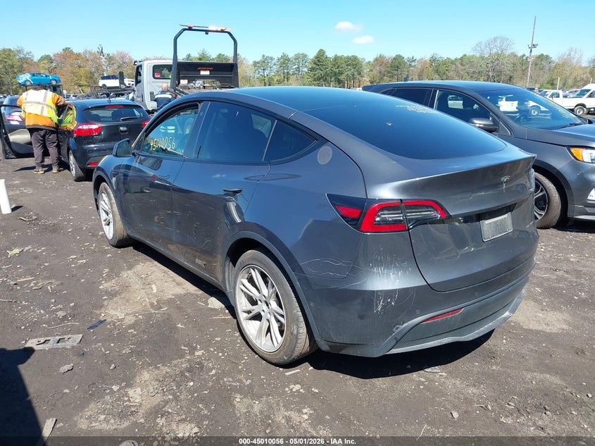 Vin: 7saygdee4nf447047, lot: 45507539, tesla model y long range dual motor all-wheel drive 20223