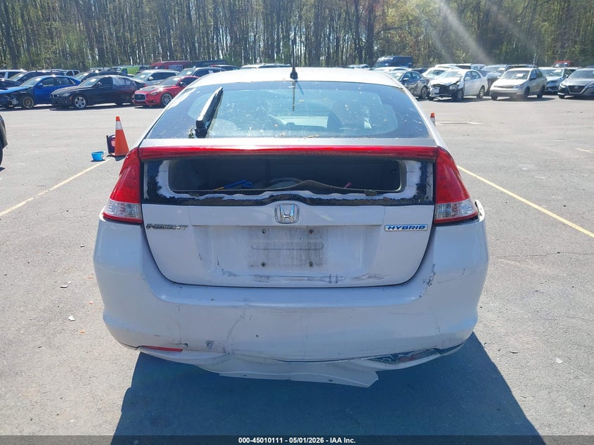 2010 Honda Insight Ex VIN: JHMZE2H78AS019857 Lot: 45010111