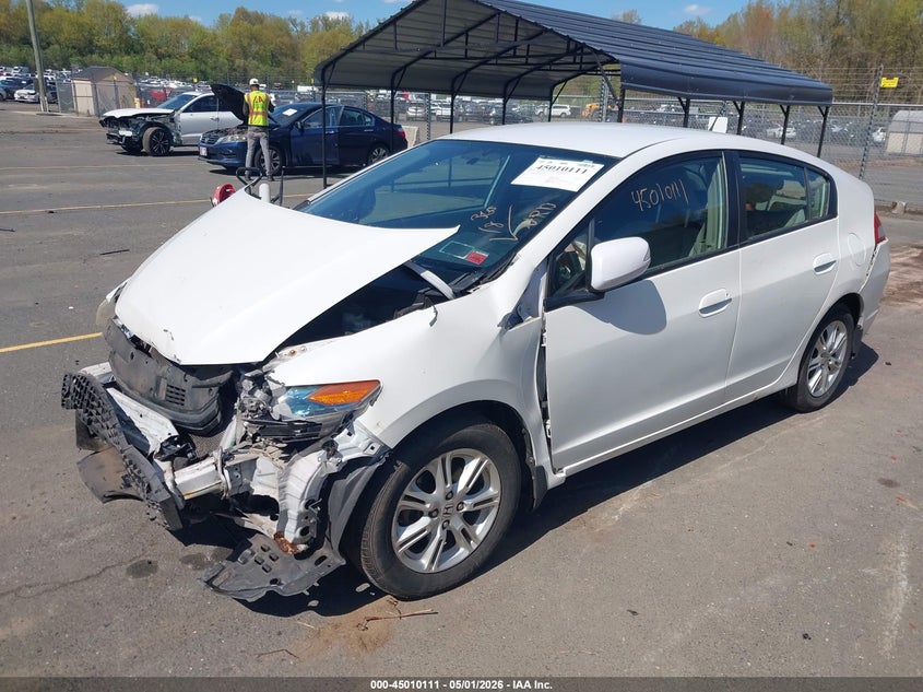 Vin: jhmze2h78as019857, lot: 45507594, honda insight ex 20102