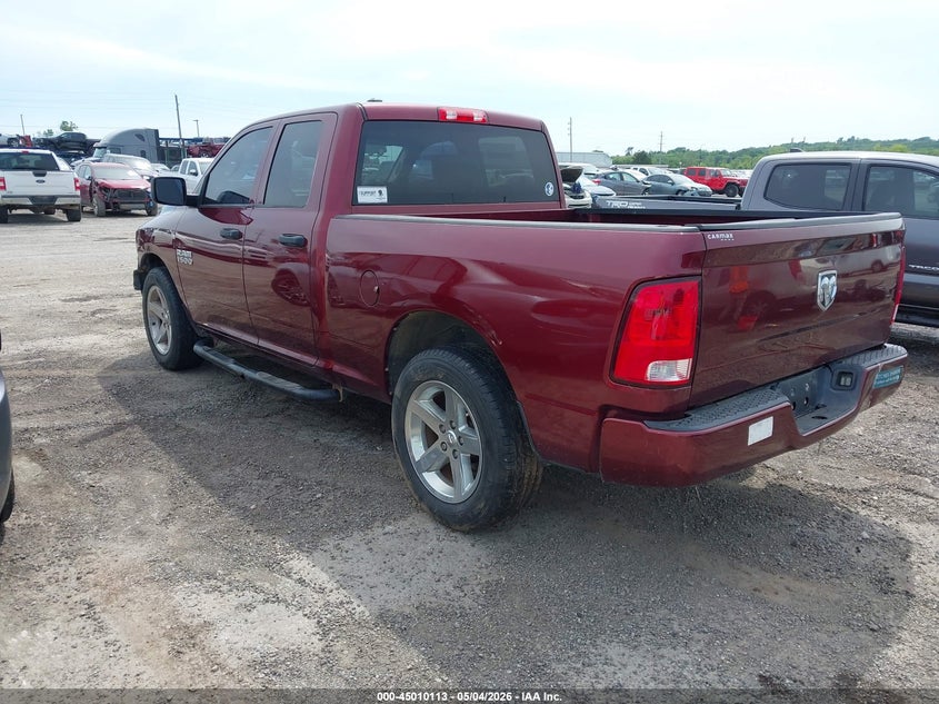 Vin: 1c6rr6fg5gs190050, lot: 45507596, ram 1500 express 20163