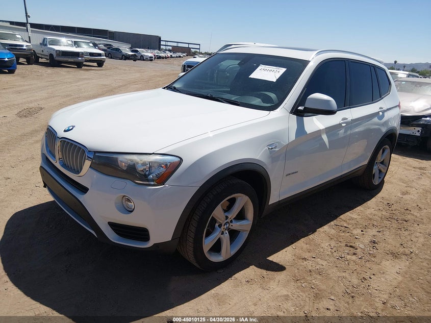 2017 Bmw X3 Sdrive28i 5UXWZ7C34H0X40398 photo 1